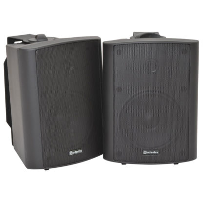 BC5-B 45w 8 ohm black wall cabinet speakers