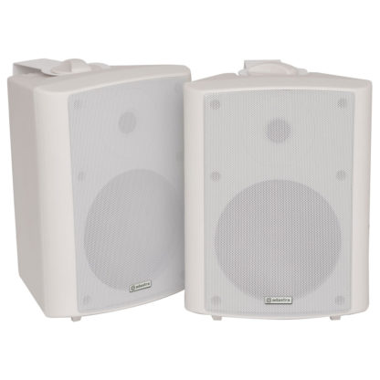 BC6-W 60w 8 ohm white wall cabinet speakers