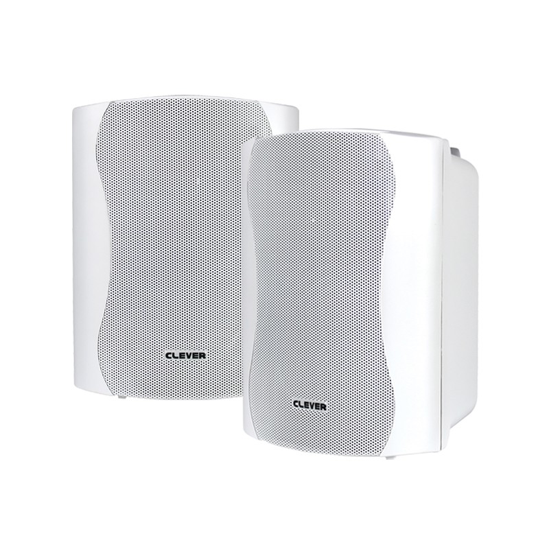 BGS 25T-W 16w 100V line or 8 Ohm white wall cabinet speakers