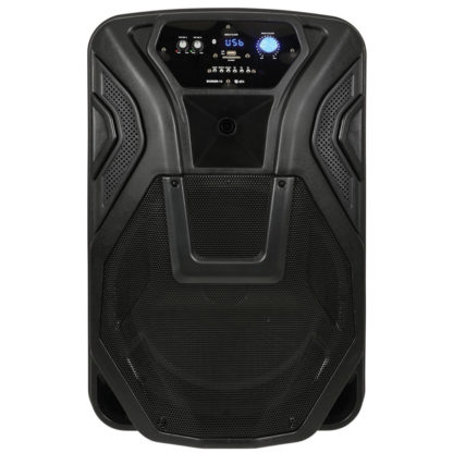 QTX BUSKER-15 100w portable PA with wireless microphones, MP3 & Bluetooth