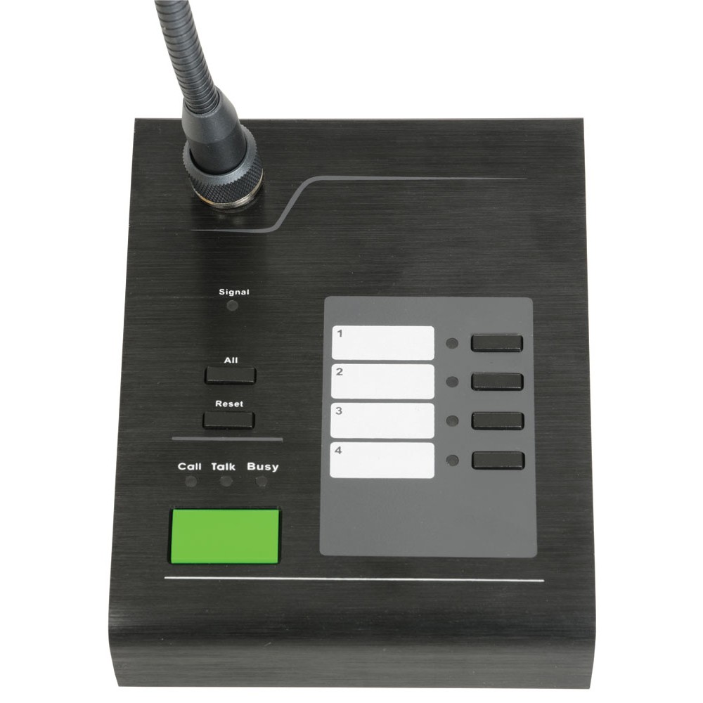 CS4 call station paging microphone