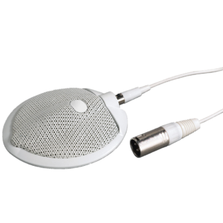 IMG Stageline ECM-302B/WS white boundary condenser microphone