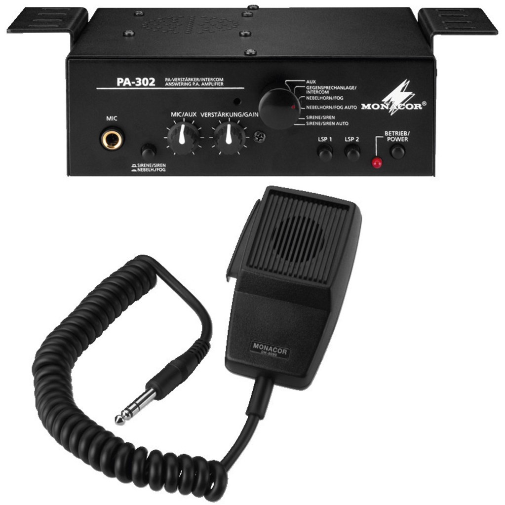 Monacor PA 302 Intercom Amplifier