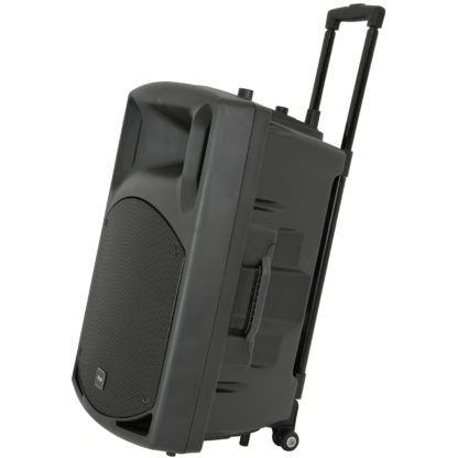 QTX QX15PA 15" 50+50w portable PA sound system