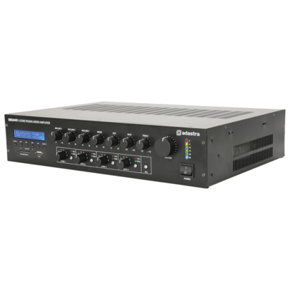 Adastra RM244V 240w 100v line mixer amplifier with MP3 & Bluetooth