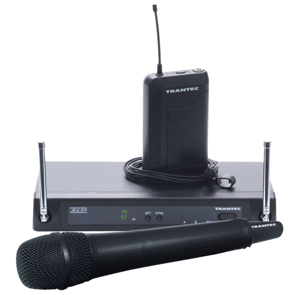 Trantec S4.04 Series Wireless Microphone Systems Sound Services