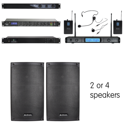 STUDIOKIT-10 400w sound system kit