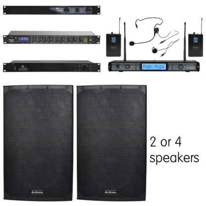 STUDIOKIT-15 400w sound system kit