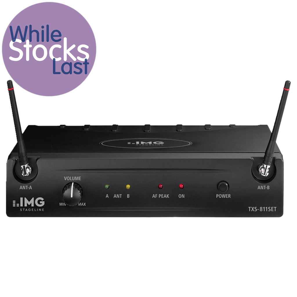 IMG Stageline TXS811RX / TXS831RX Wireless Microphone Receiver