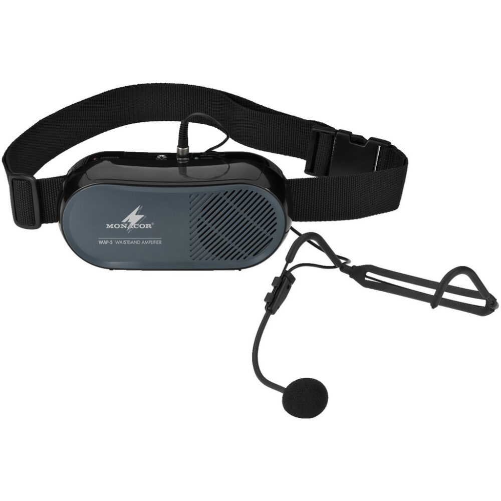 Waistband amplifier and head sales mic
