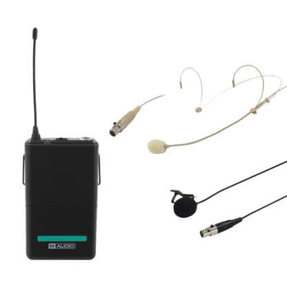 W Audio MIC80C RM Quartet Green Beltpack Wireless Transmitter