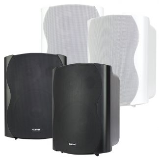 Clever Acoustics BGS 85T 50w 100V line or 8 ohm wall cabinet speakers (pair)