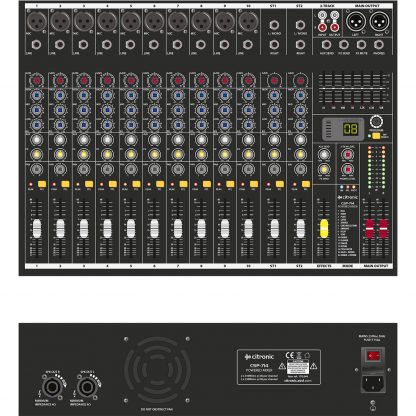 Citronic CSP-714 350+350w compact powered mixer with DSP