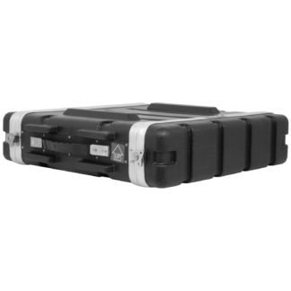 FC-102 2U ABS polycarbonate and aluminium rack flight case