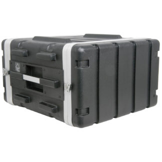 FC-106 6U ABS polycarbonate and aluminium rack flight case