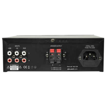 QTX KAD-2 digital stereo amplifier