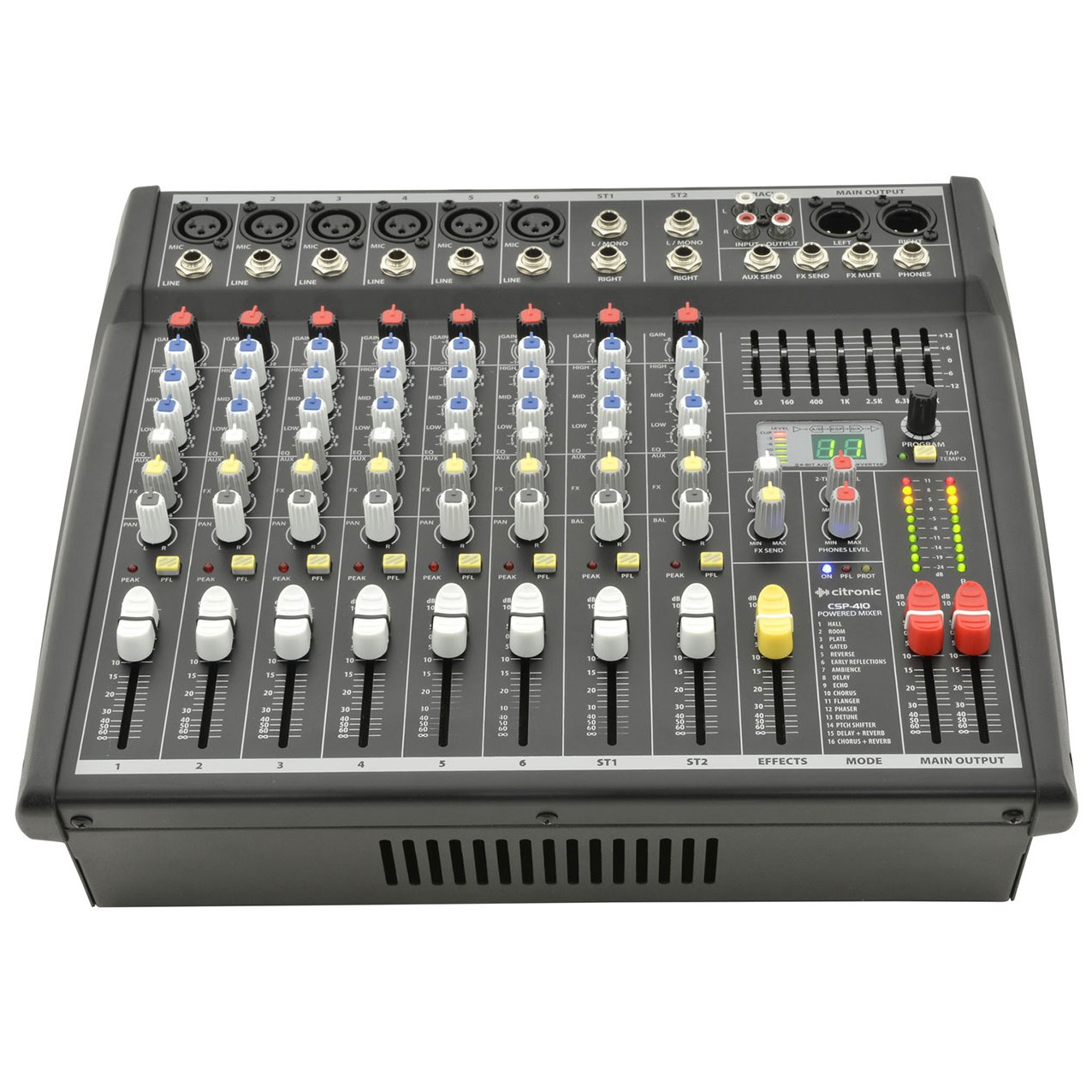 Citronic POWERED MIXER 400W FRE FOR CITRONIC FREQUENCY RESPONSE MAX 30KHZ PLUG TYPE UK 