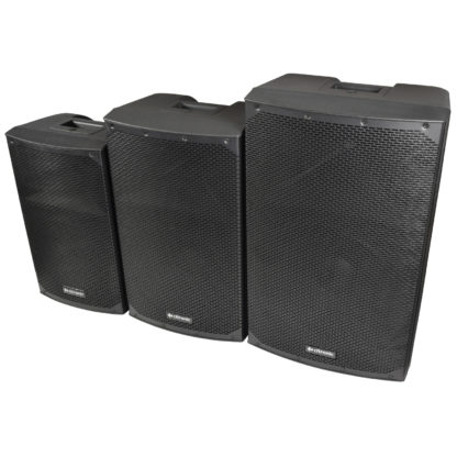 Citronic CAB series active cabinet speakers with Bluetooth link