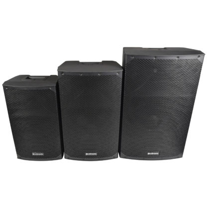 Citronic CAB series active cabinet speakers with Bluetooth link