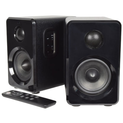 ABS35BLK active Bluetooth bookshelf speakers