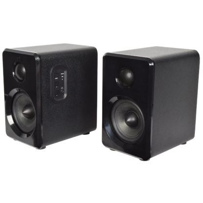 ABS35BLK active Bluetooth bookshelf speakers