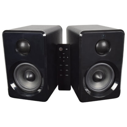 ABS35BLK active Bluetooth bookshelf speakers