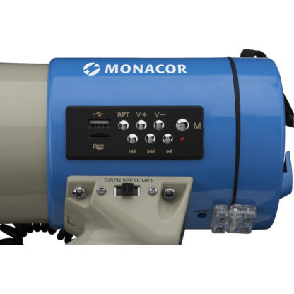 Monacor TM-17M megaphone with MP3 playback function