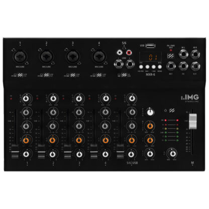 IMG Stageline MXR-6 6-channel audio mixer