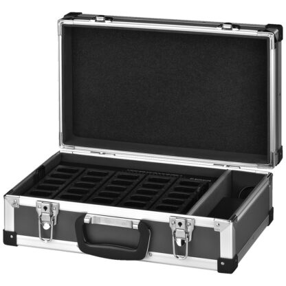 Monacor ATS-25C transport case with integrated charging function