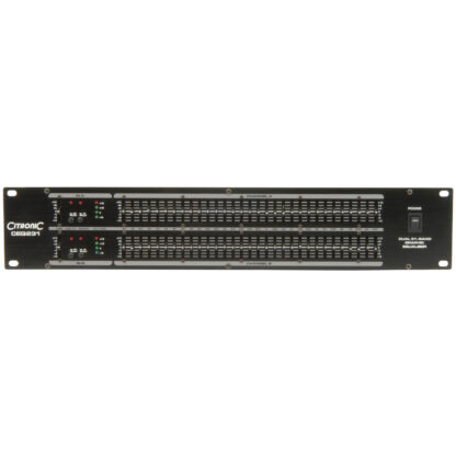Citronic CEQ231 dual 31-band graphic equaliser