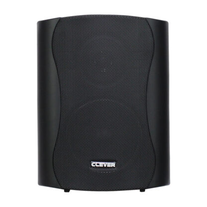 Clever Acoustics WPS 35T pair of 5" 35w RMS 100v line weatherproof wall cabinet speaker in black finish