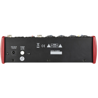 Citronic CSM-6 4 mono, 1 stereo input mixer with USB & Bluetooth