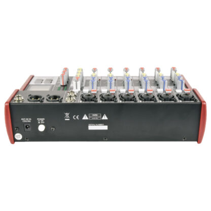 Citronic CSM-8 6 mono, 1 stereo input mixer with USB & Bluetooth