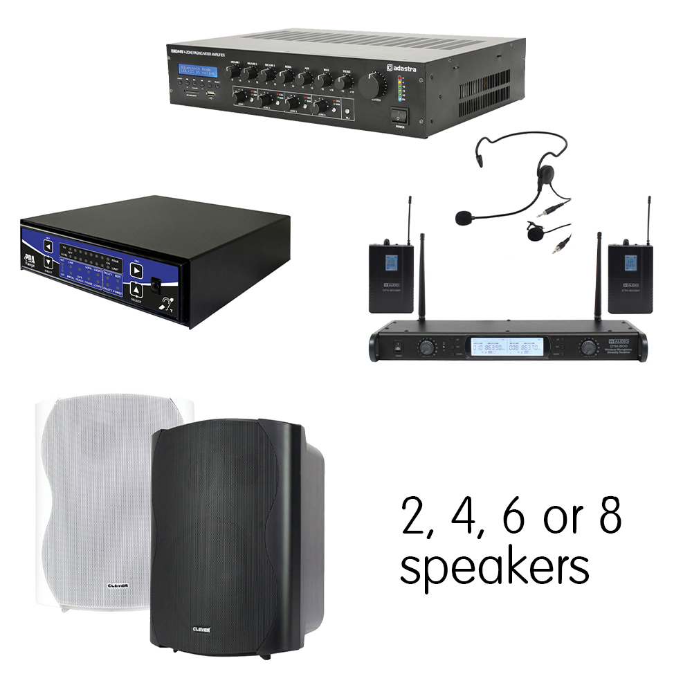 CHU-240 series 240w Church sound and induction loop systems