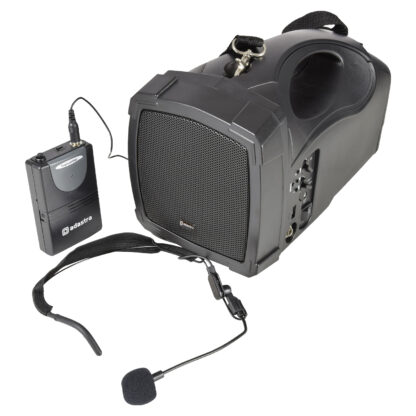 Adastra H25B portable all-in-one PA with wireless headmic and Bluetooth