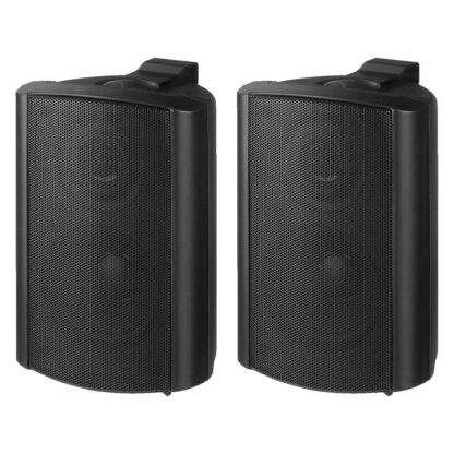 Monacor EUL-30/SW black 15w, 100v line, 3" wall cabinet speakers