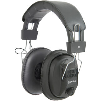 av:link MSH40 mono/stereo headphones with volume control