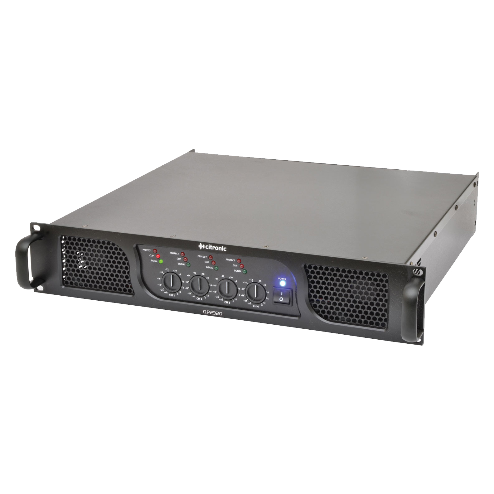 Citronic QP2320 4 x 300w quad power amplifier