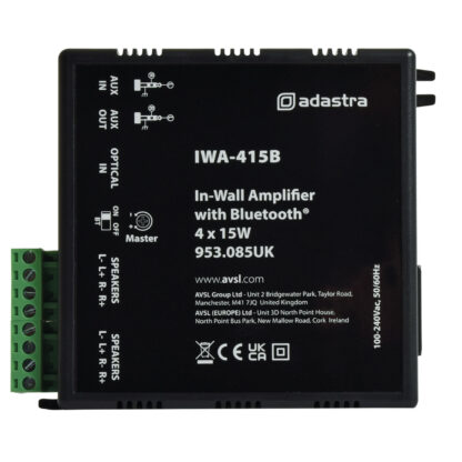 Adastra IWA415B 4x 15w in-wall amplifier with Bluetooth