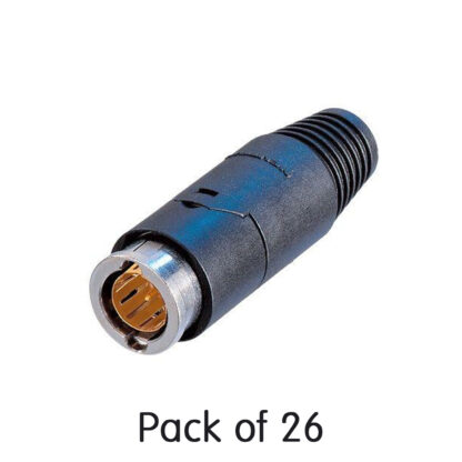 Neutrik NBNC 75 PNS 7 Push-Pull BNC cable plug to clear at £1.65 each as a bulk sale