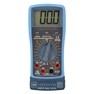 Mercury MTN02 digital multimeter with network and USB cable tester