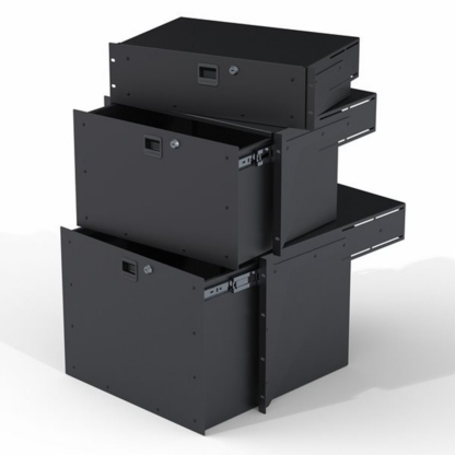 Penn Elcom R2293-10 series locking 19" rack drawers