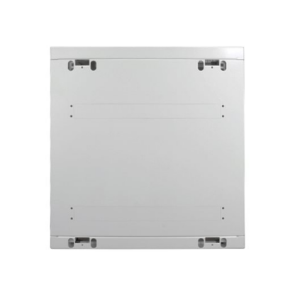 Penn Elcom R6612W-1032 white 12U 600mm deep wall-mount 19" equipment rack with 10/32 threaded holes