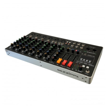 ZZIPP ZZMX10L 6-channel compact mixer with multi-effect DSP and Bluetooth