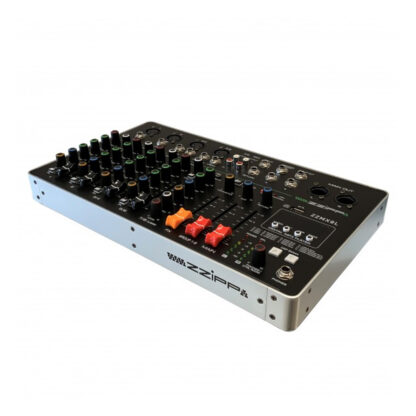 ZZIPP ZZMX8L 6-channel compact mixer with multi-effect DSP and Bluetooth