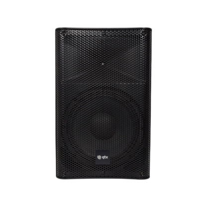 QTX QUEST-10A 150w 10" active PA cabinet speaker with USB, SD, FM radio and Bluetooth