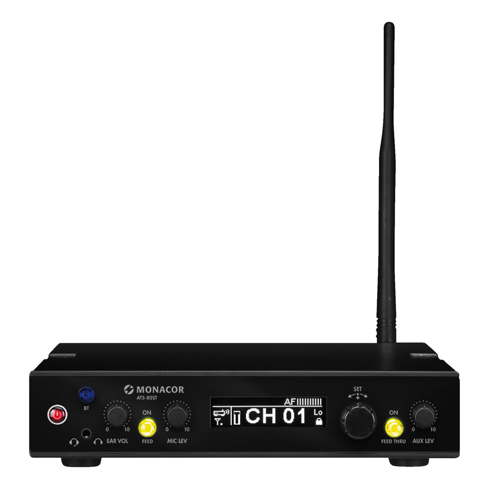 Monacor ATS-80ST 42-channel digital stationary PLL transmitter