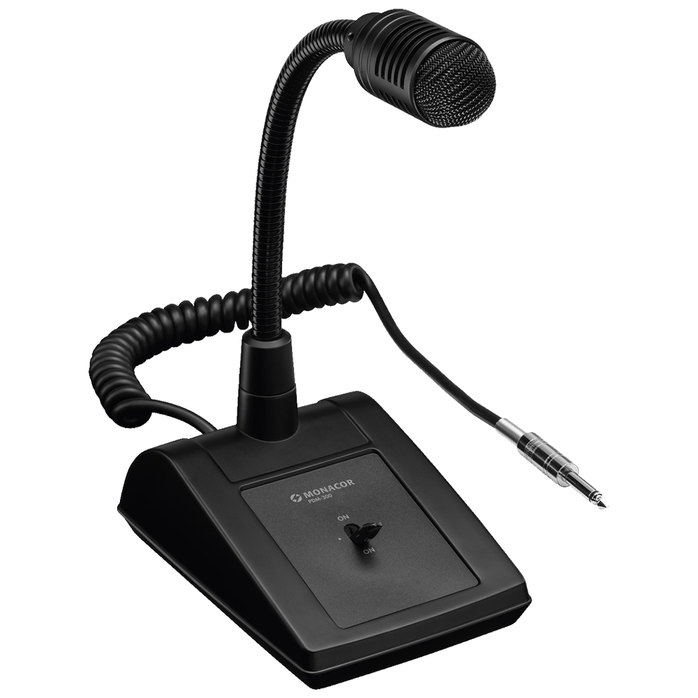 Monacor PDM-300 desk paging microphone