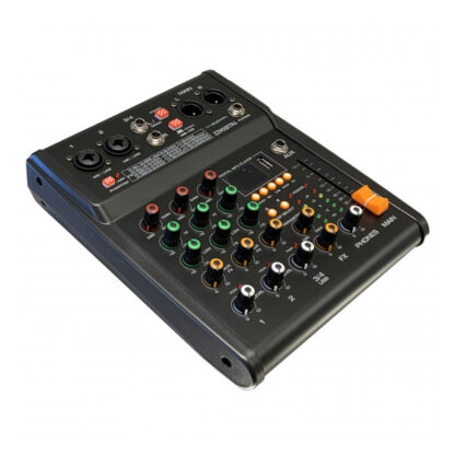 ZZiPP ZZMXBTR4 2-channel mixer with DSP effects and bluletooth