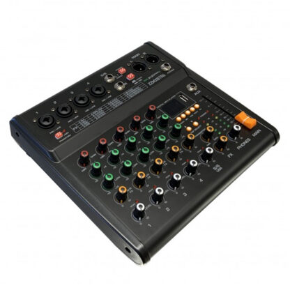 ZZiPP ZZMXBTR6 4-channel mixer with DSP effects and bluetooth